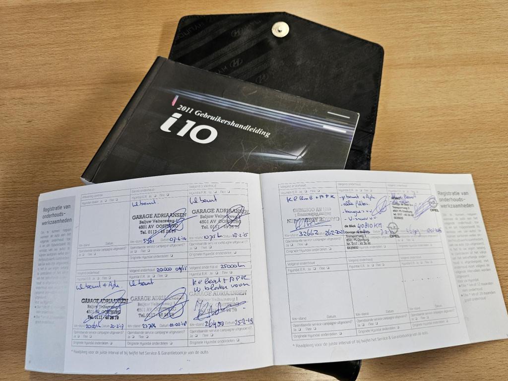 Hyundai I 10 1.0 pro lage kilometerstand! van 1e eigenaar.