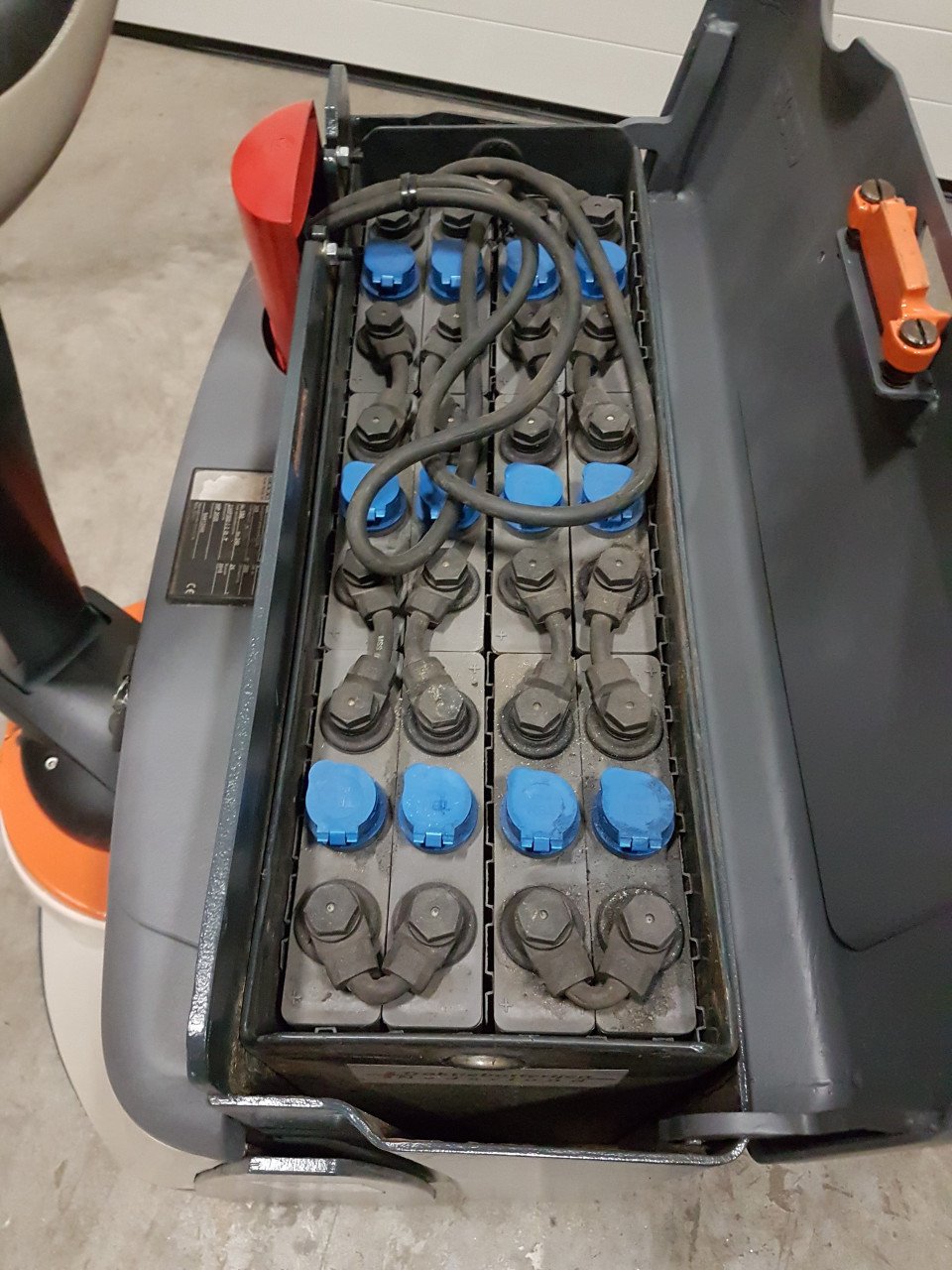 Elektrische pompkar / pompwagen.