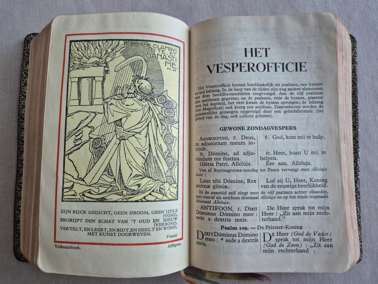Volksmisboek en vesperale