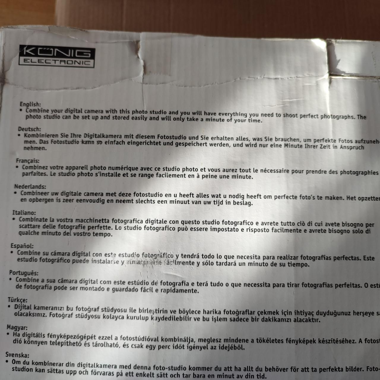 Portable Fotostudio.