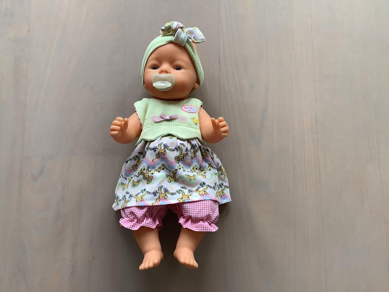 Baby Born set met schommelwieg, buggy, badje, kleertjes en accessoires