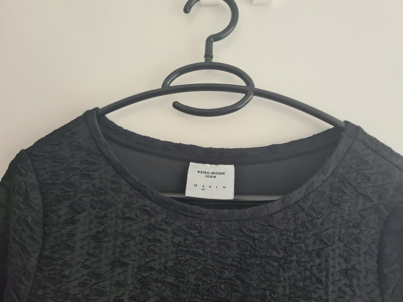 Zwarte stretch jurk van Vero Moda Maat S