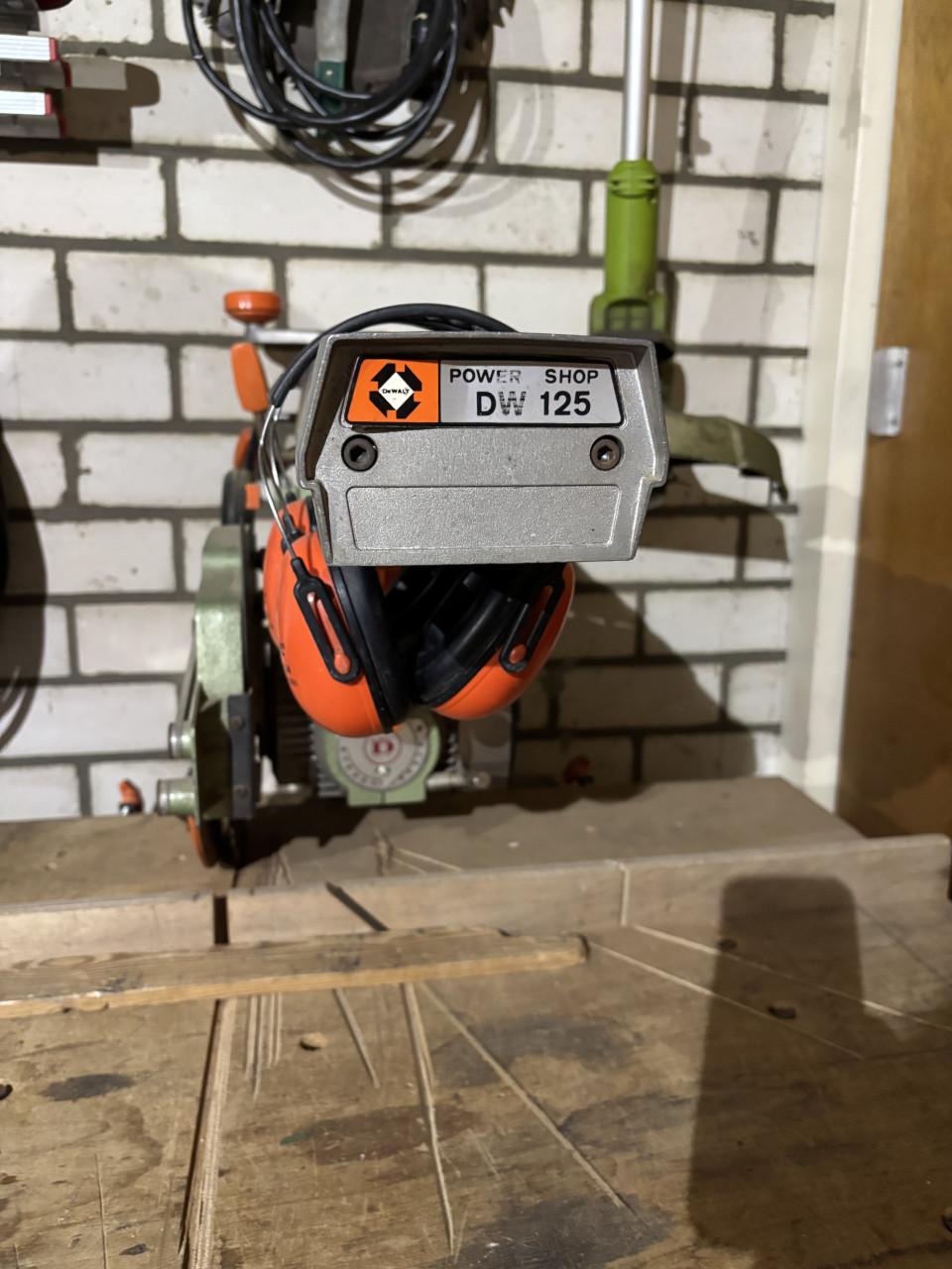 Dewalt DW125 afkortzaag/radiaalzaag