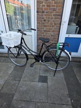 Goed werkend meisjes fiets 24 inch met trap rem achter