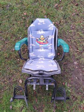 Fietsstoeltje achter