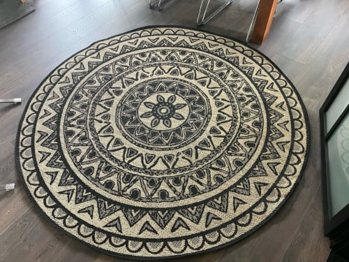 Vloerkleed, rond 2 meter
