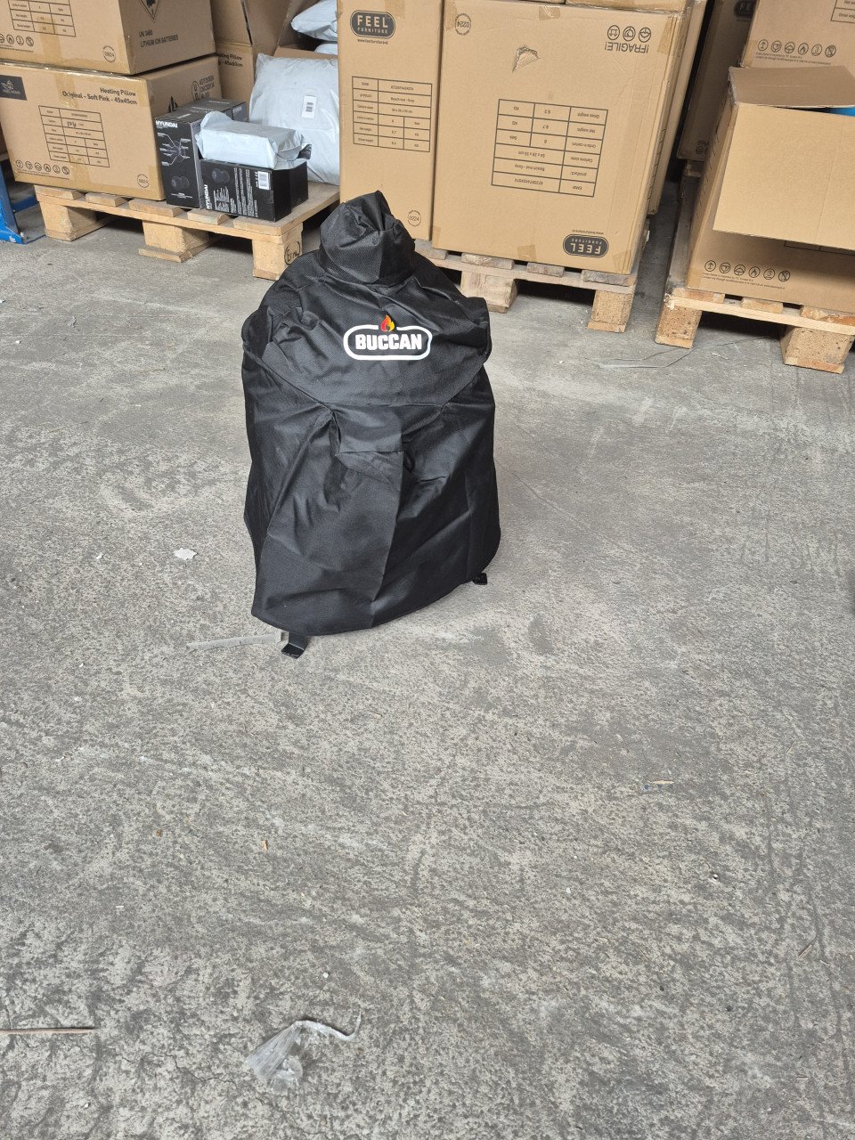 13 inch bbq groen of zwart  incl hoes