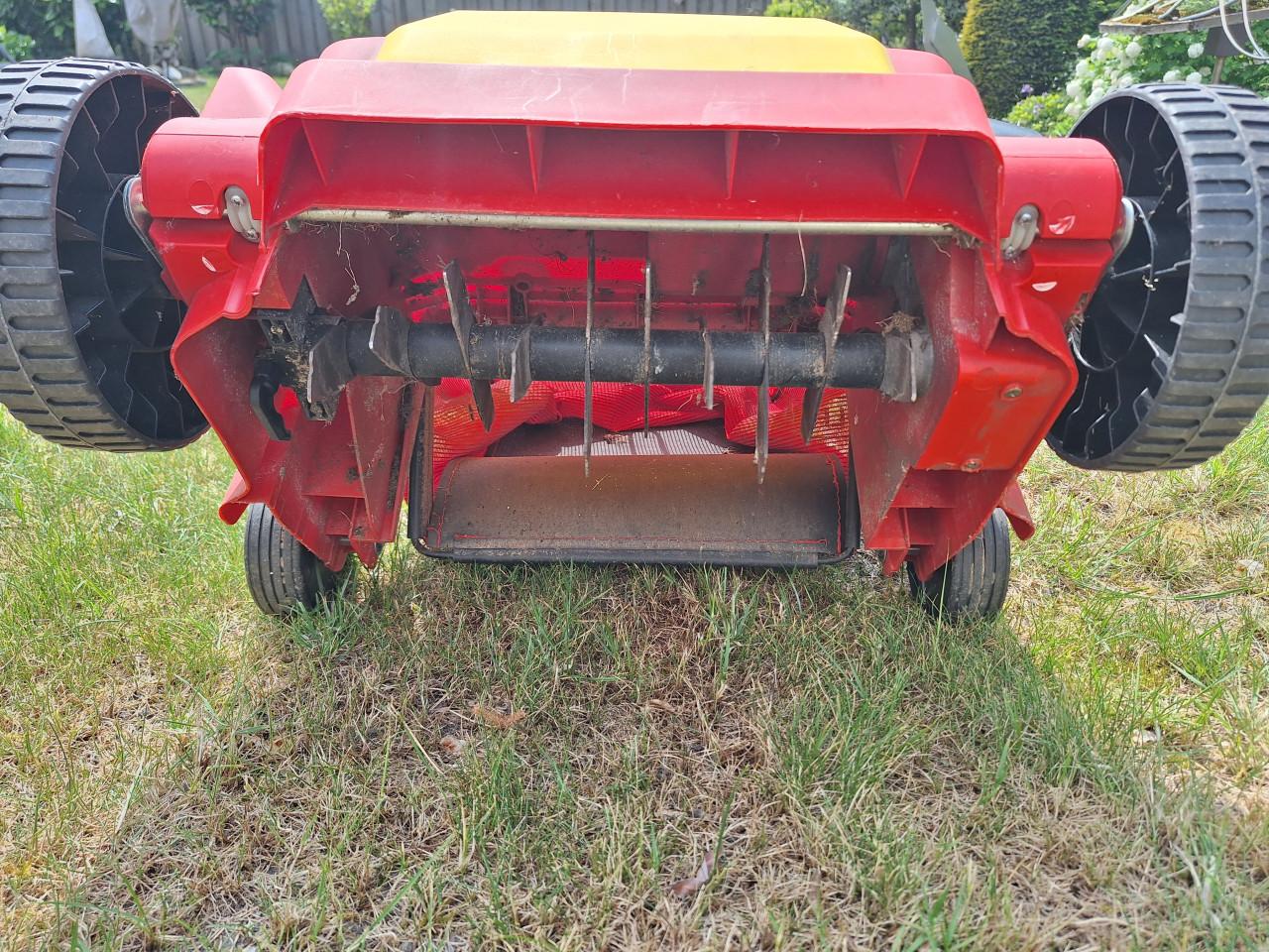 Electrische verticuteermachine