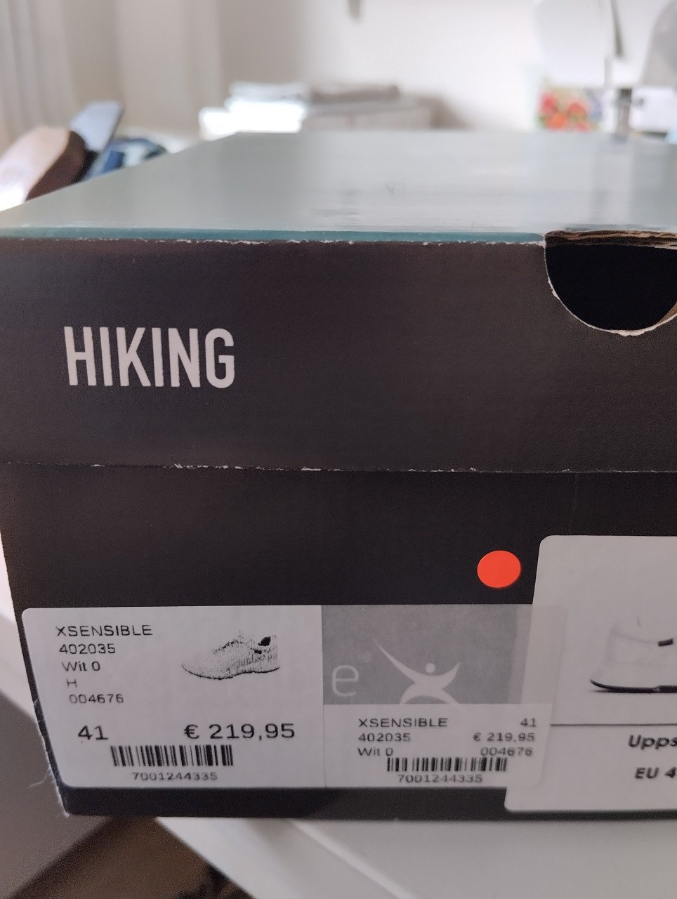 Te koop Xsensible hiking schoenen wit maat 41