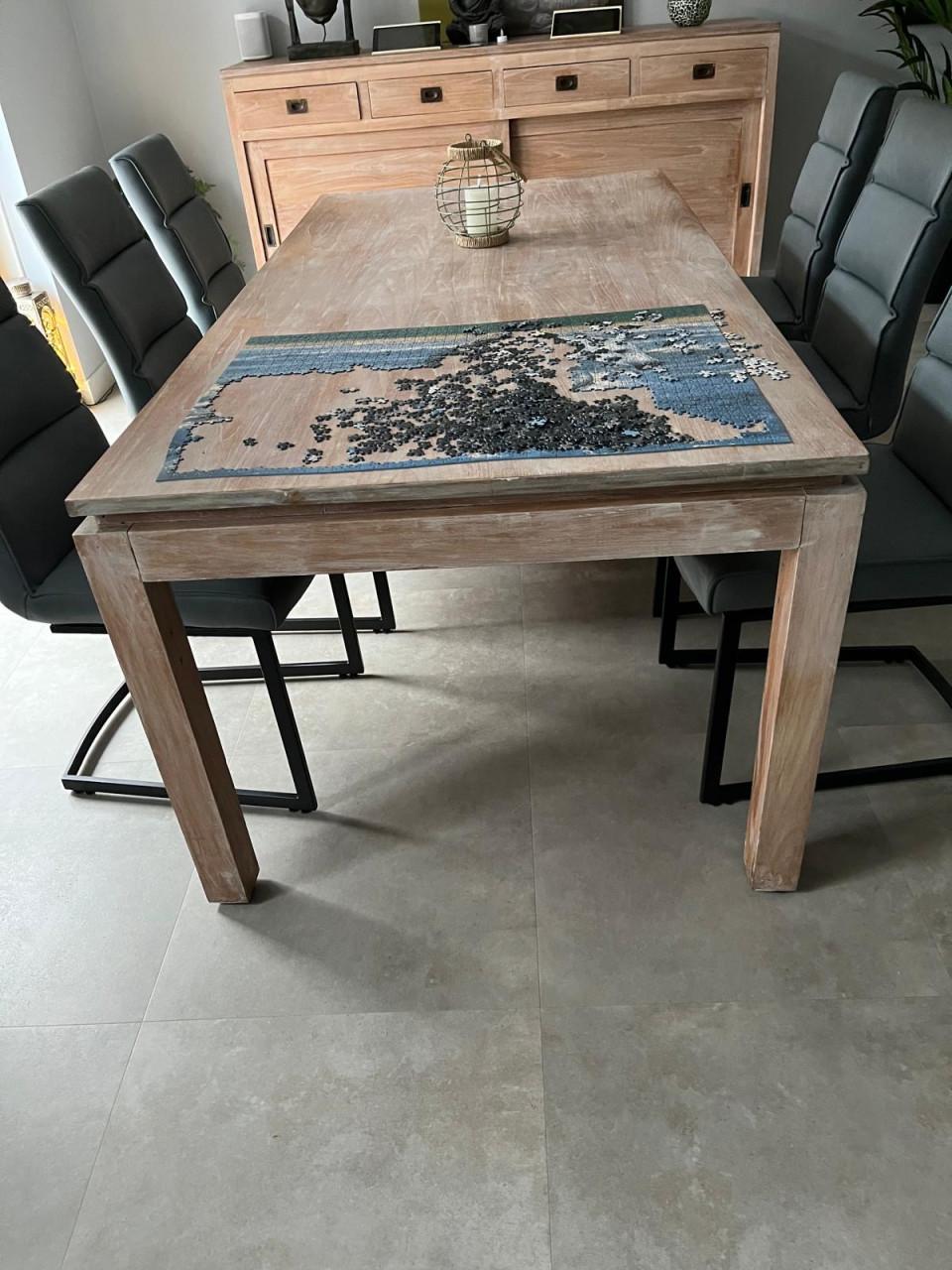 Tafel teakhout