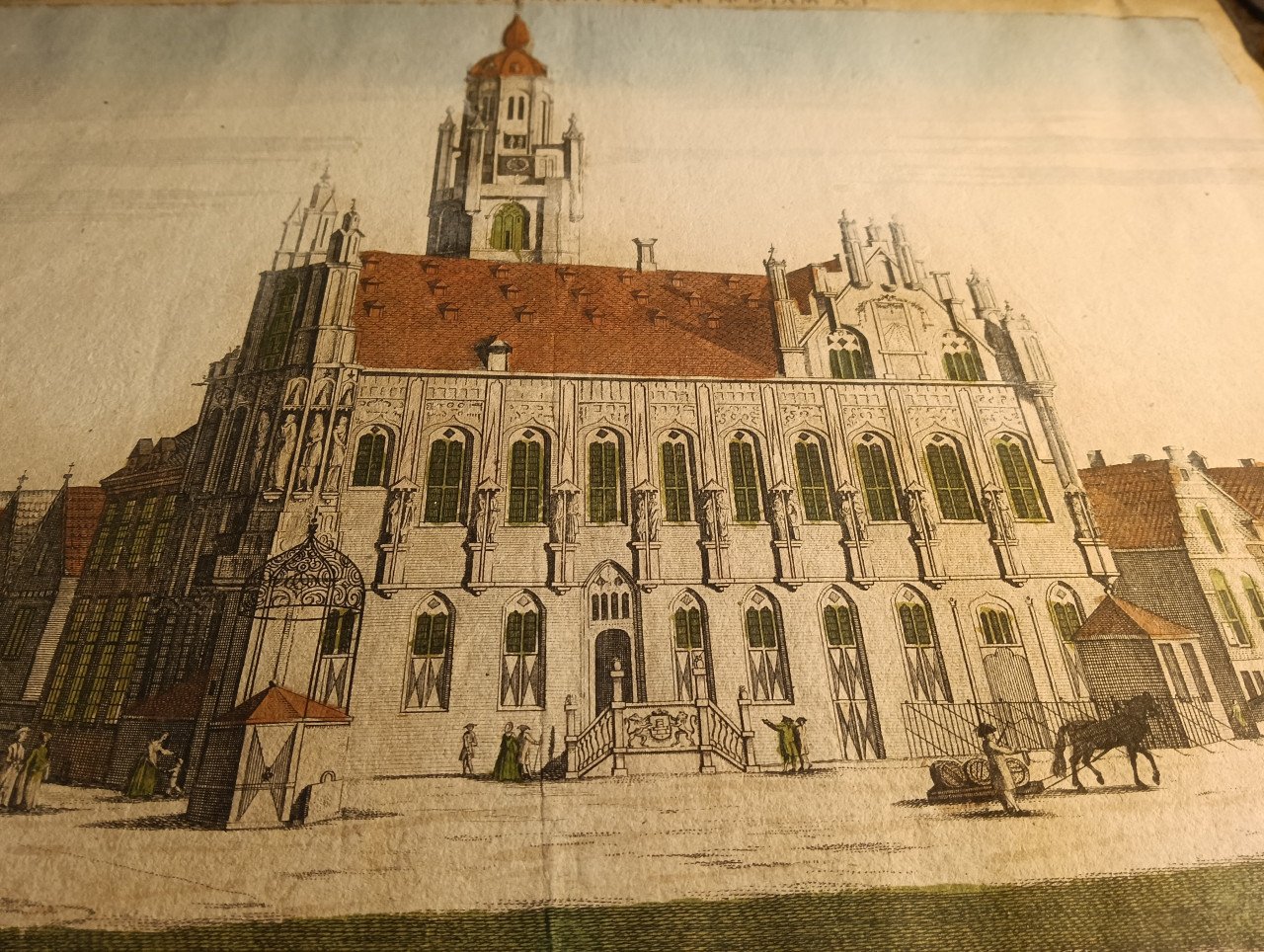 1765 Opticaprent stadhuis Middelburg!