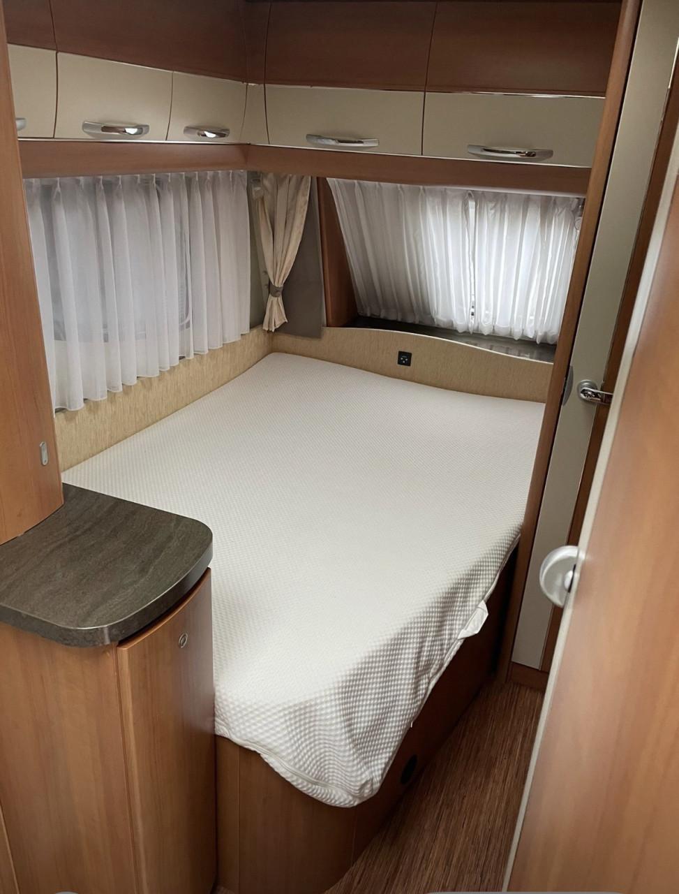 Caravan voortent met luifel