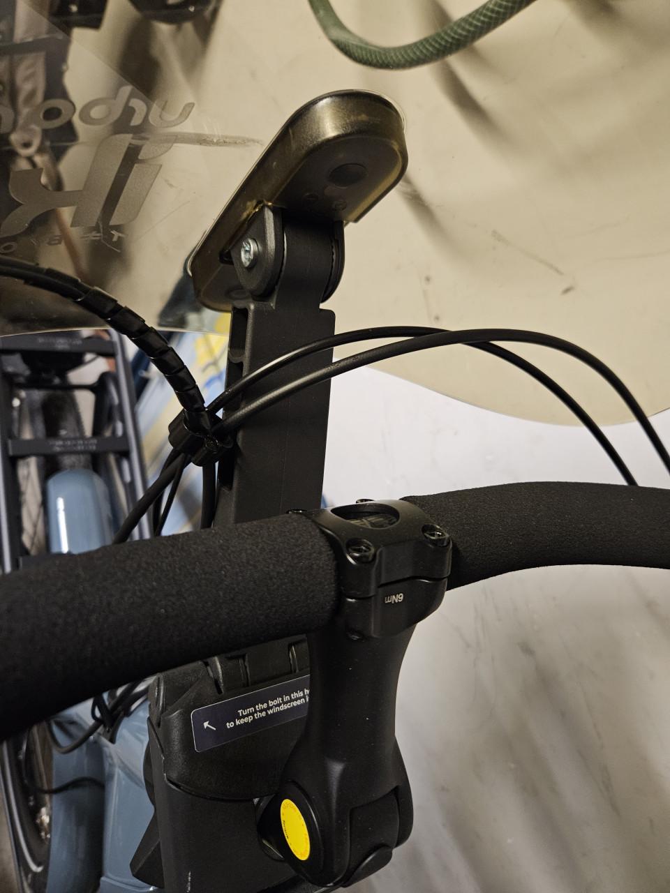 Urban Iki fietsstoeltje voor met windscherm