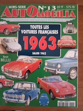 Tijdschrift Automobilia 1963