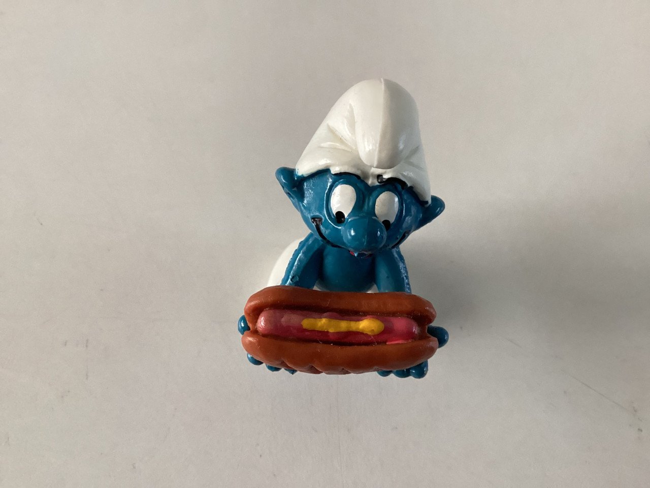 Heel veel verschillende Smurfen.  Schleich/Peyo.  Rubber.  +/- 5 cm hoog.