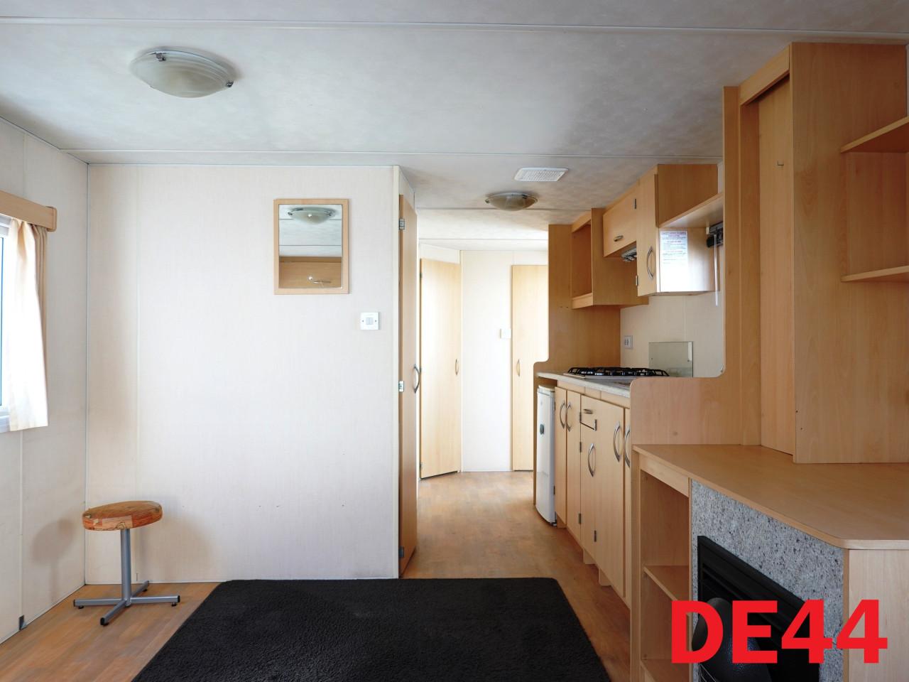 Europa stacaravans, chalets met 2 slaapkamers voorradig