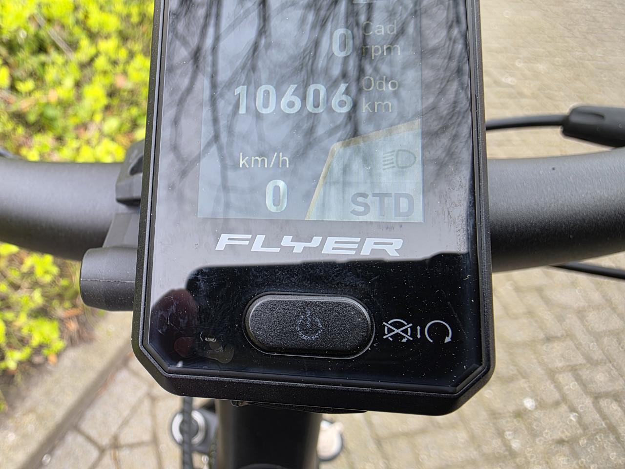 Schitterende Flyer Upstreet met Panasonic middenmotor en 630wh accu