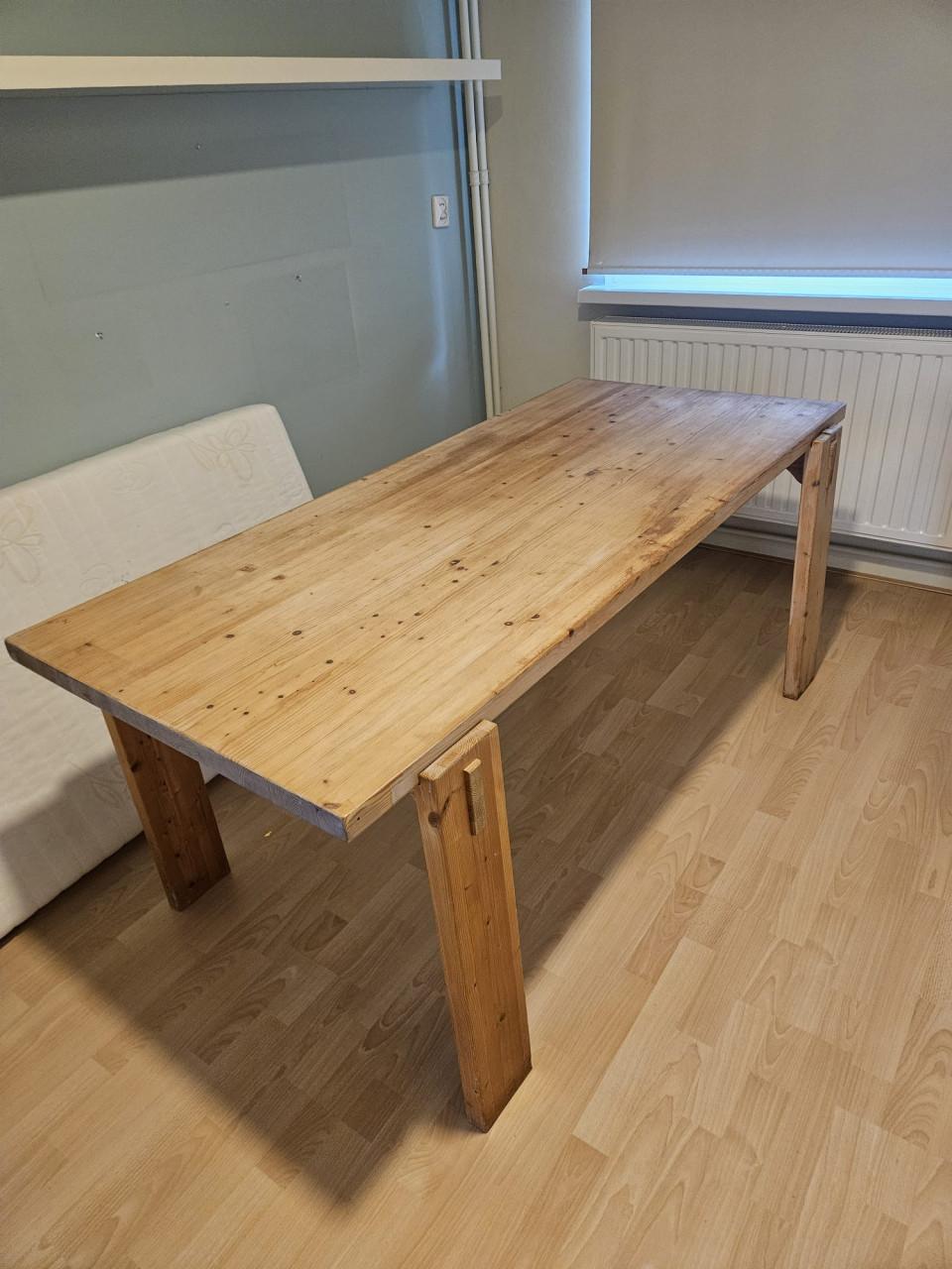 Gratis ophalen! Tuin tafel gebruikt, lounge stoel, houten tafel