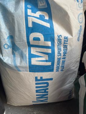 Egaline, stuco MP 75, Betonmortel, PVC Lijm