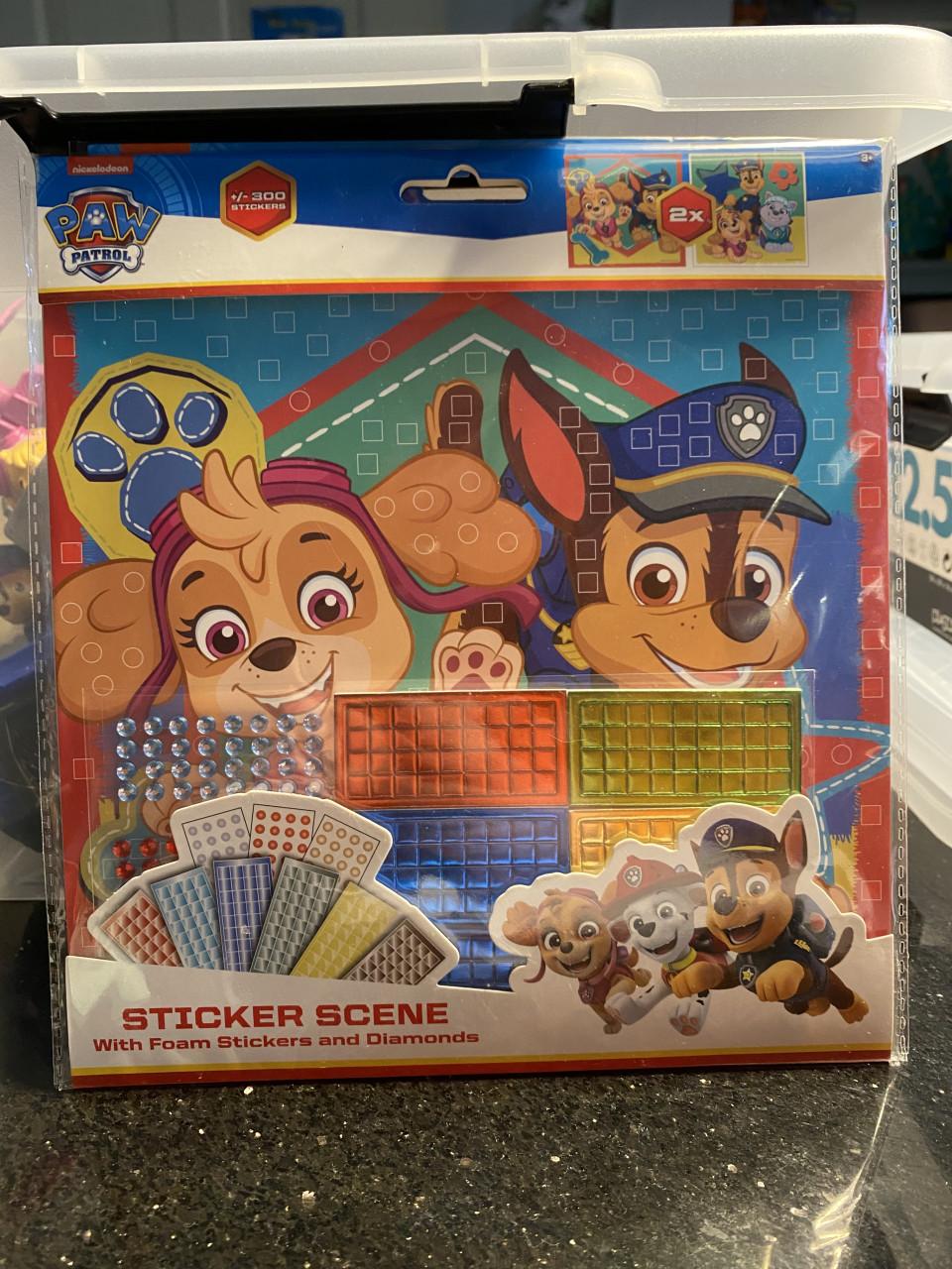 Paw Patrol mok stickers knutsel