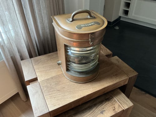 Koperen heklicht
