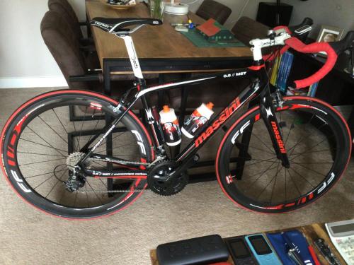 TE KOOP; Z.G.A.N., MASSINI RACEFIETS, MAAT M.