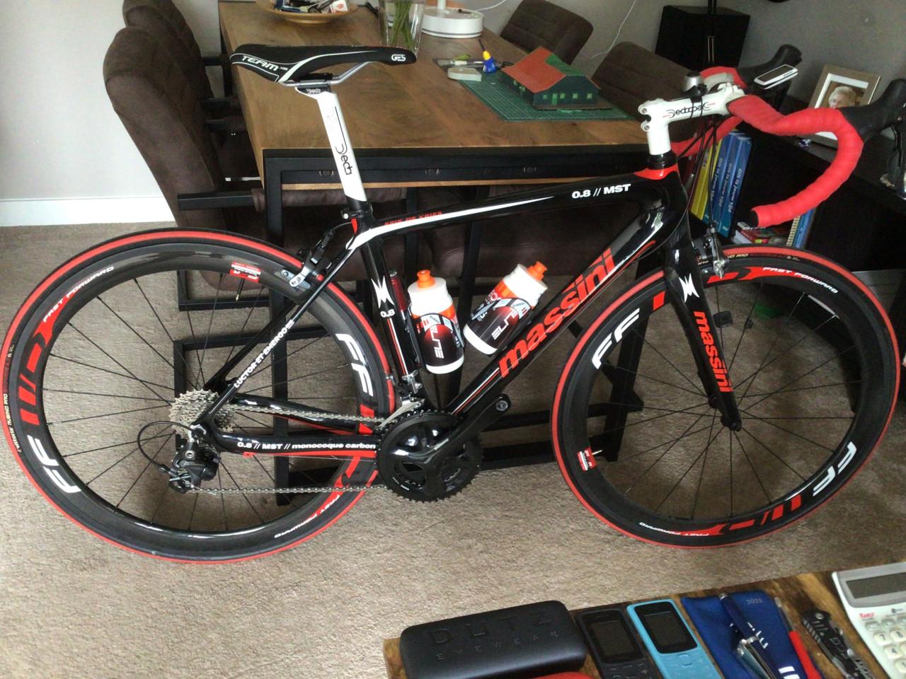 TE KOOP; Z.G.A.N., MASSINI RACEFIETS, MAAT M.