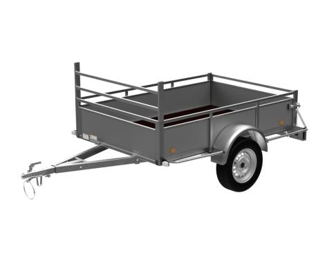 Zeer degelijke SBW bakwagen 200x130