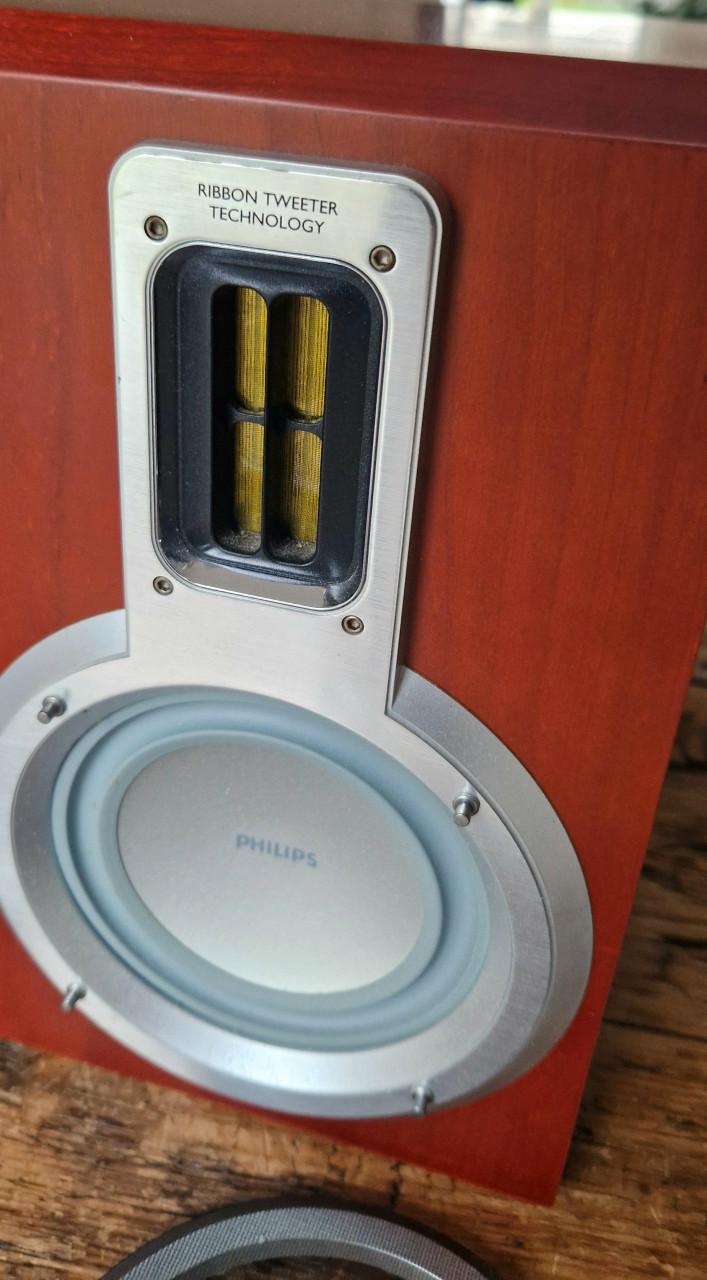 Philips speakers MCD708 met ribbon tweeter