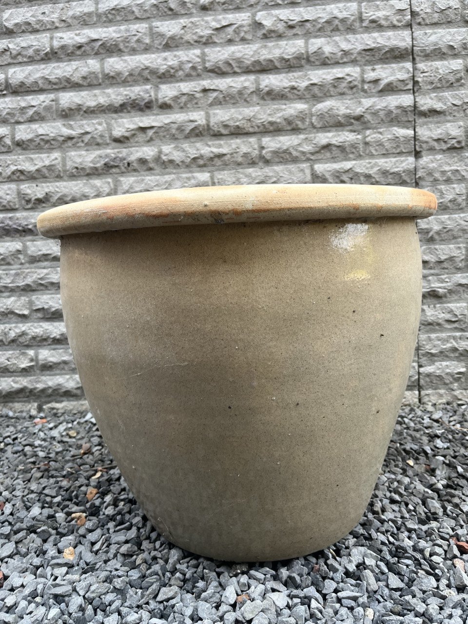Bloempot buiten groot