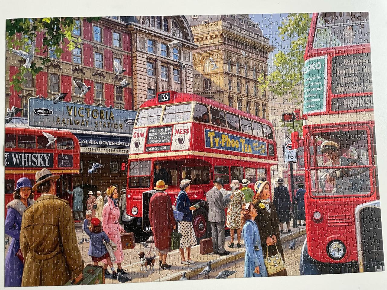 Falcon puzzel: Victoria station 1110500244