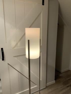 Vloerlamp RVS