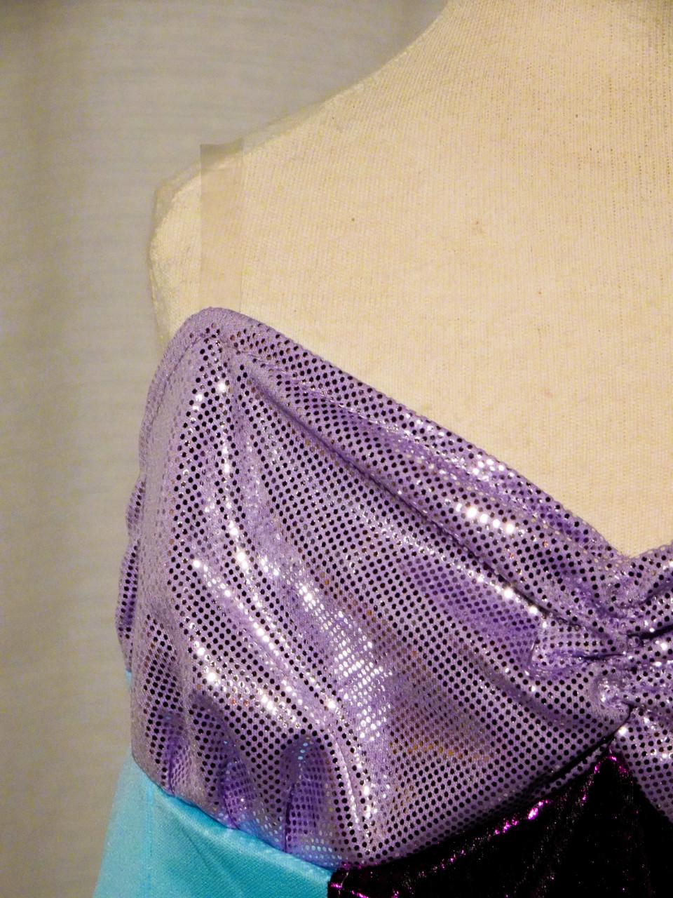 Nieuw ! Maat 116 -122 Paars / Lila Prinses Zeemeermin Jurken