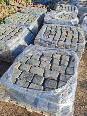 Courtstones antraciet/basalt