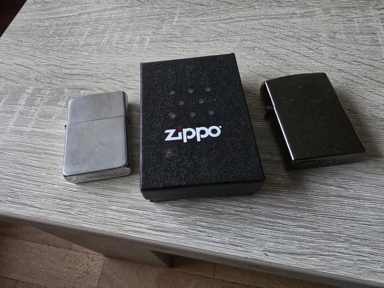 Te koop 3 ZIPPO'S