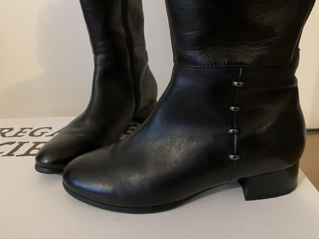 NIEUWE LEREN LAARZEN VAN REGARDE LE CIEL , MT 38