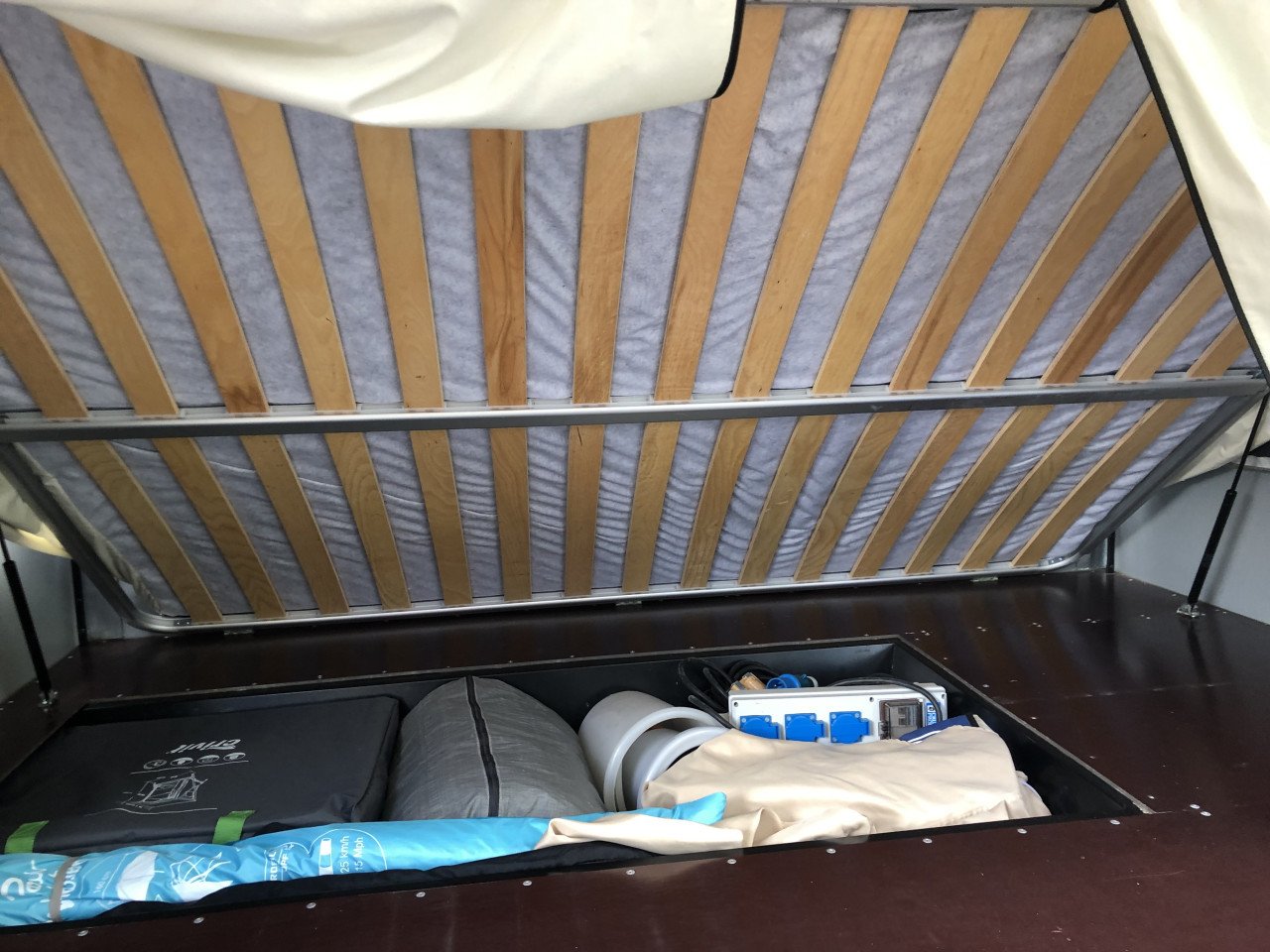 Combi camp vouwwagen