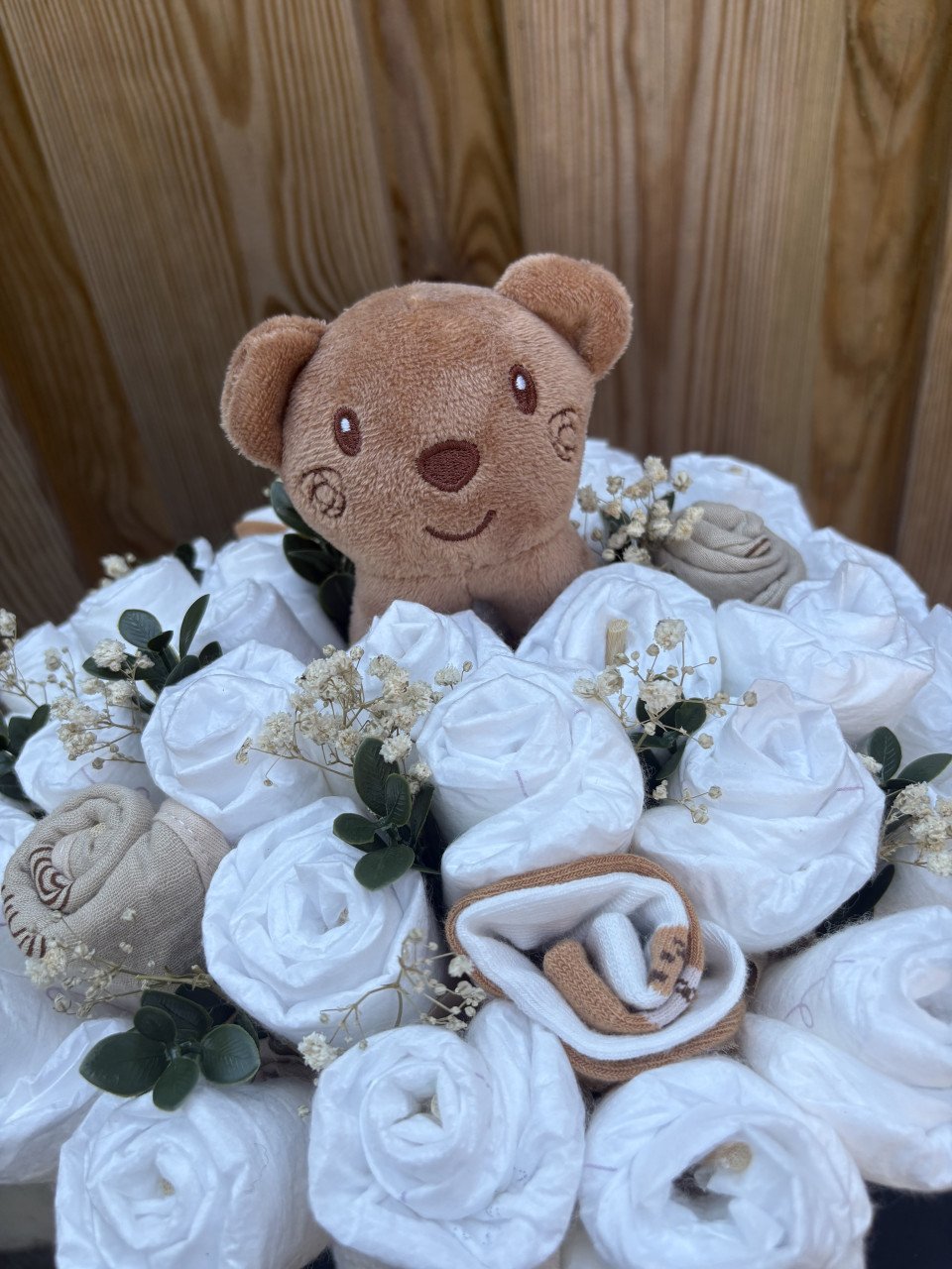 Luierboeket, kraamcadeau of babyshower cadeau