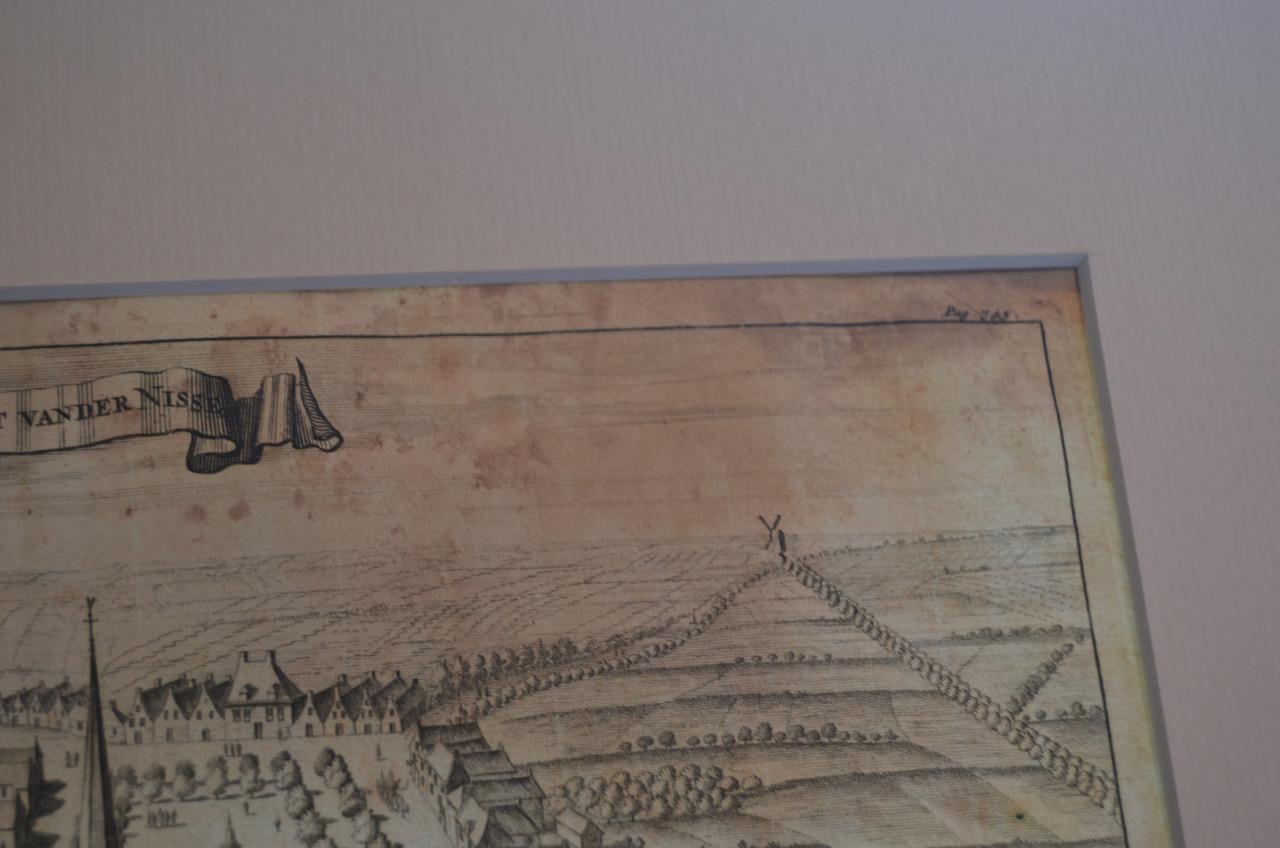 Kopergravure 'Heerlykheyt vd Nisse' Smallegange 1696