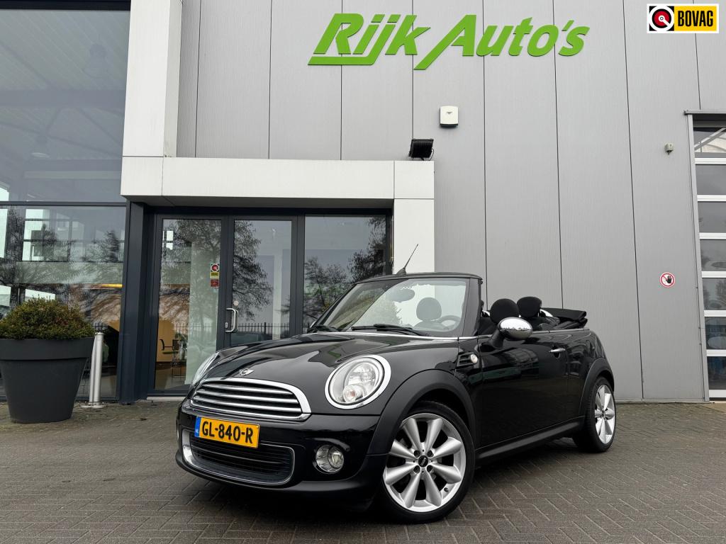 Mini One Cabrio mini 1.6 chili * cruise control * stoelverwarming * pdc * n