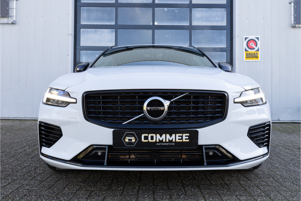 Volvo V60 2.0 t6 recharge awd r-design ✅trekh✅h&k✅stoelverw✅getint glas