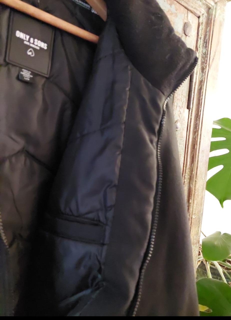 Zwarte Only herenjack mt large