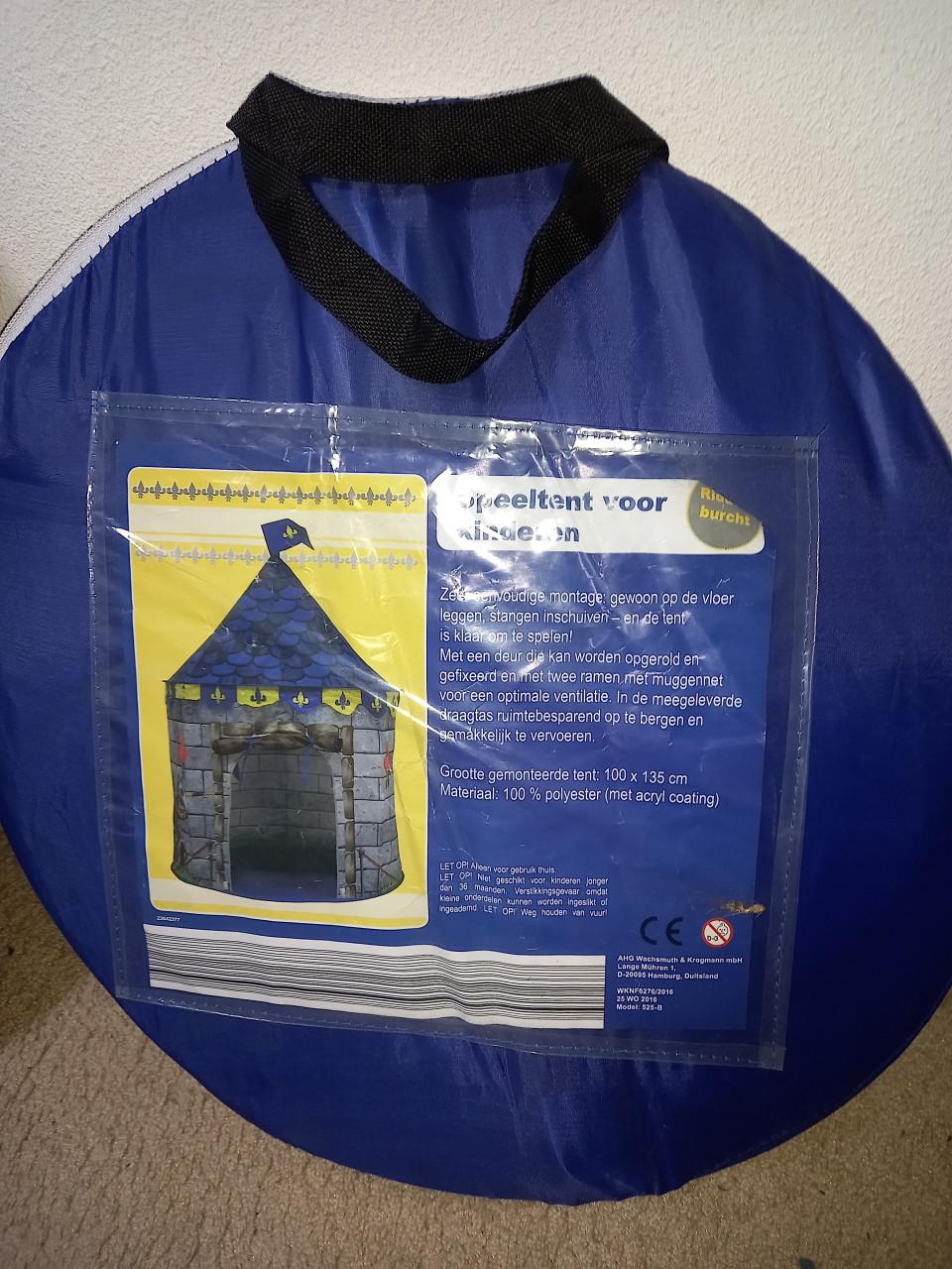 Kinder speeltent Kasteel