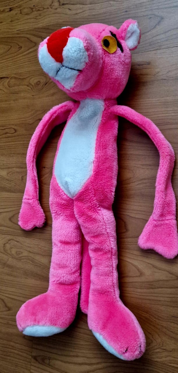 Pink Panther vintage knuffel, United Artists 1983