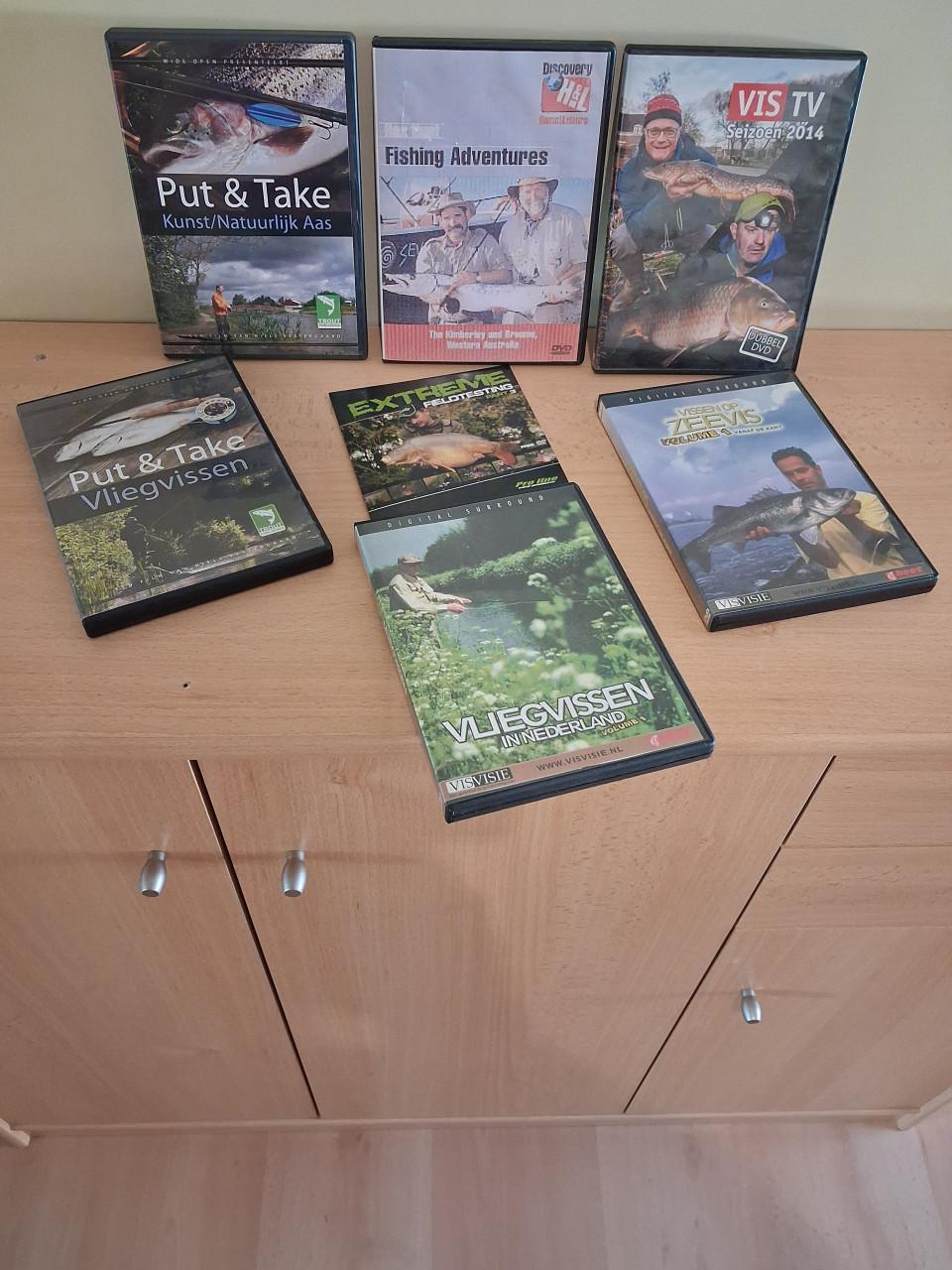 Dvd’s Cd’s hengelsport.