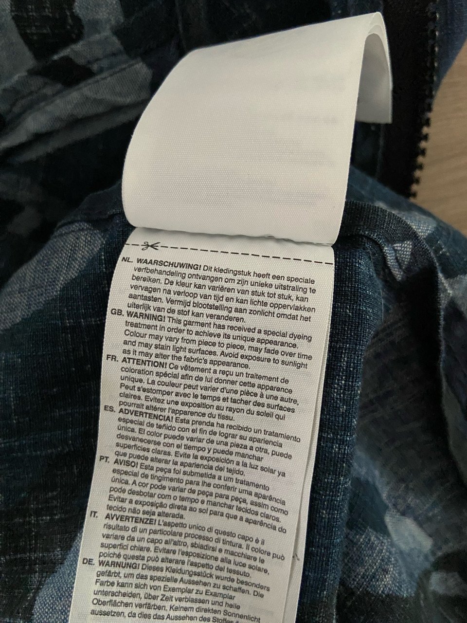 G-star RAW camouflage jasje met klein rugzakje S