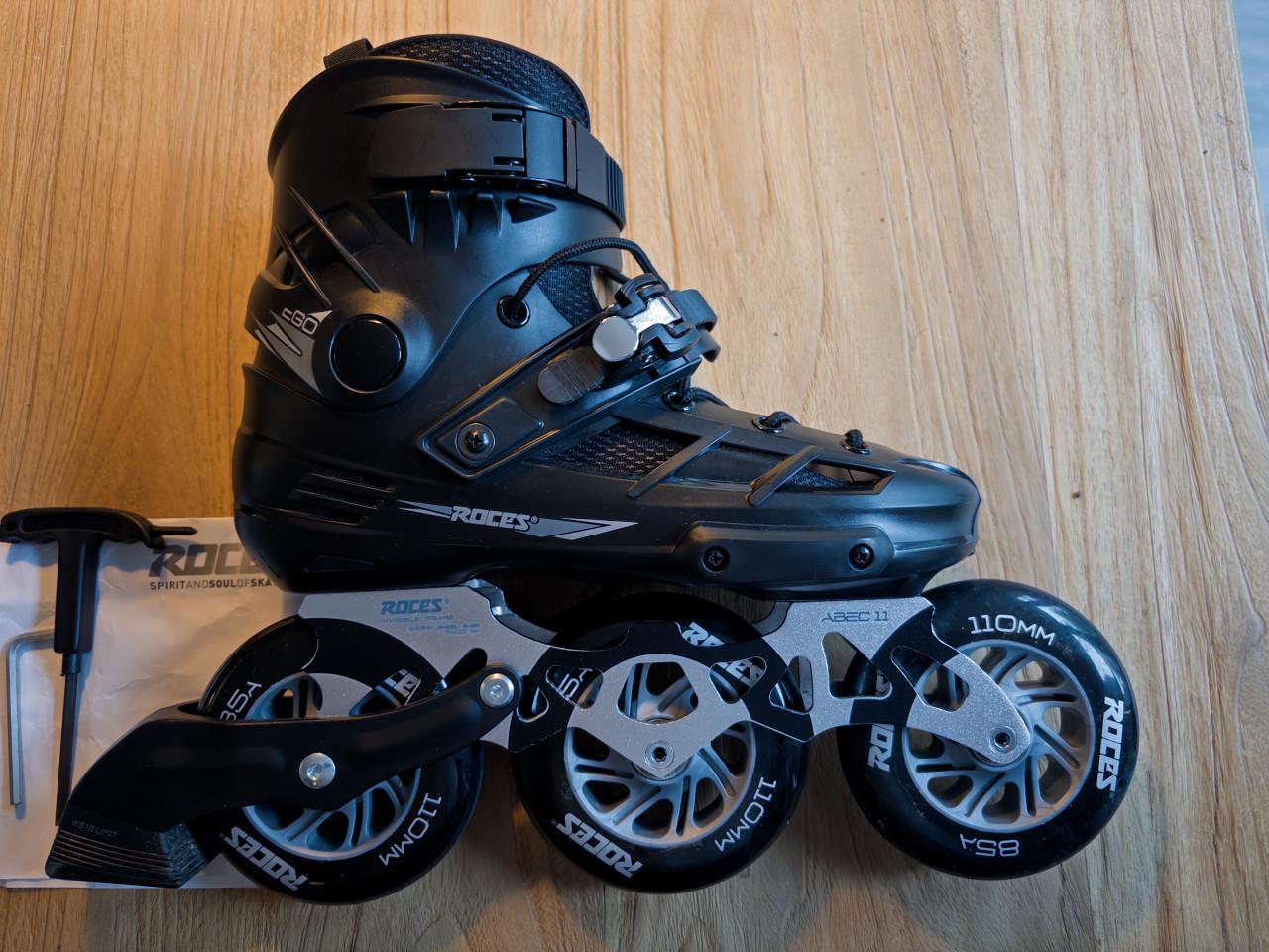 Roces Ego 3x110 maat 39 skates / skeelers / inline skates