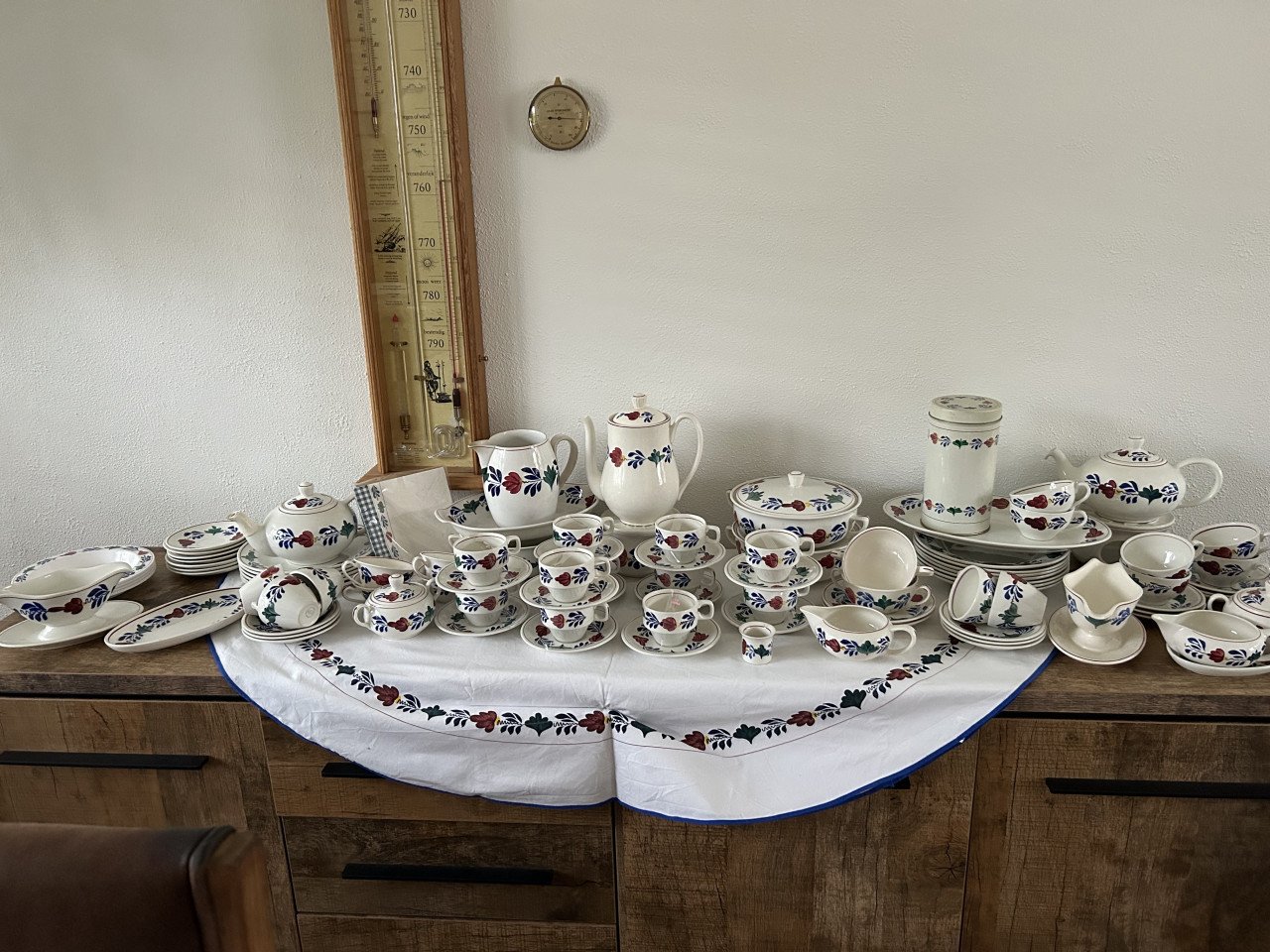 Boerenbont servies