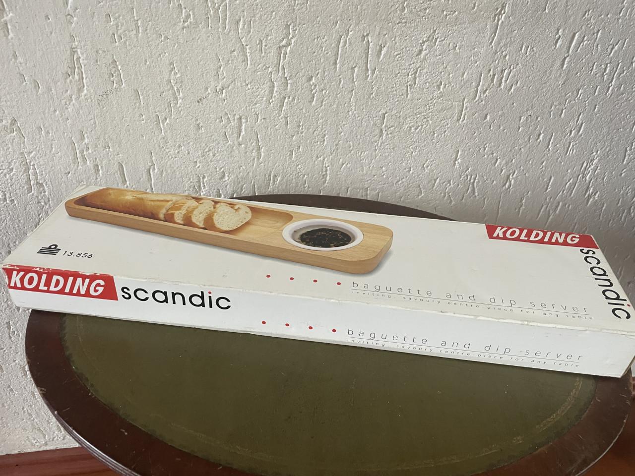 Serveerplank hout Baguette en dip server nieuw in doos