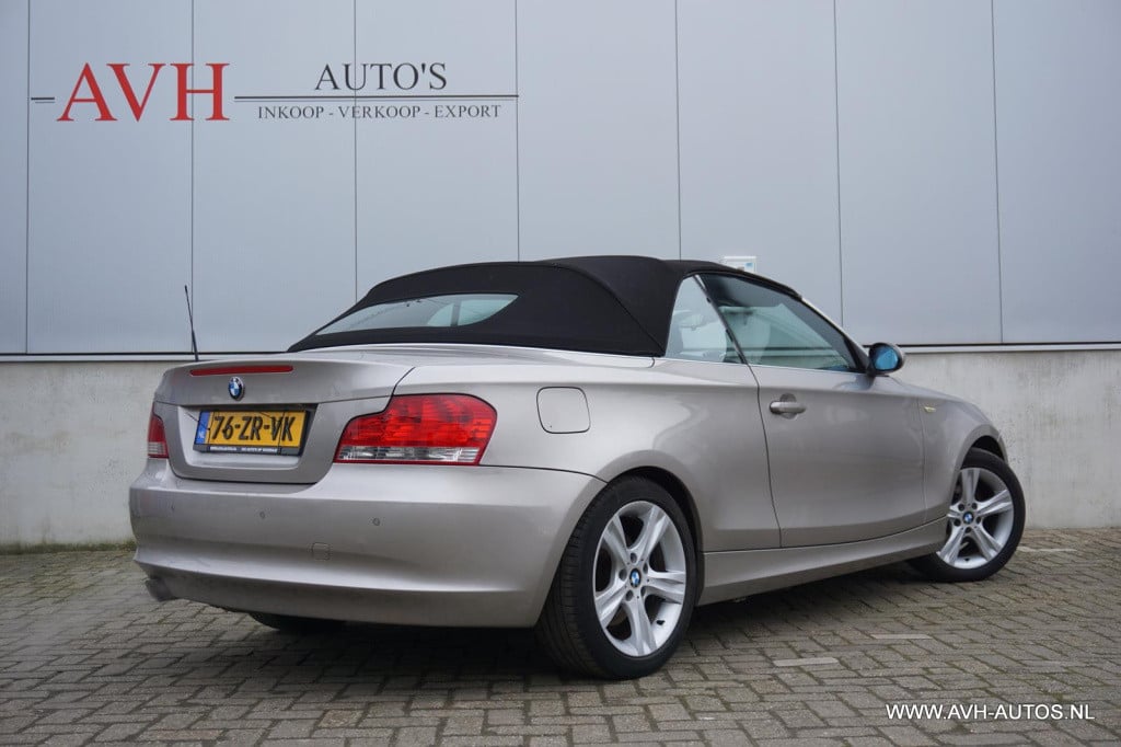 BMW 1 Serie cabrio 118i high executive